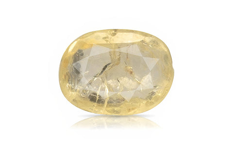 Yellow Sapphire (Pukhraj) – 3.77 Carat / 4.1 Ratti [GM03280]
