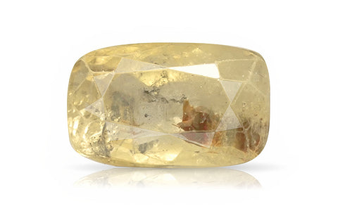 Yellow Sapphire (Pukhraj) – 5.54 Carat / 6.1 Ratti [GM03306]