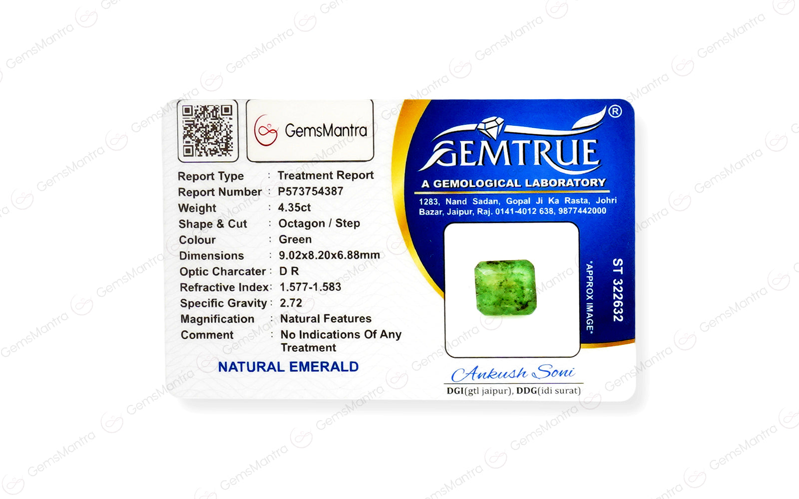 Brazilian Emerald - 4.35 Carats