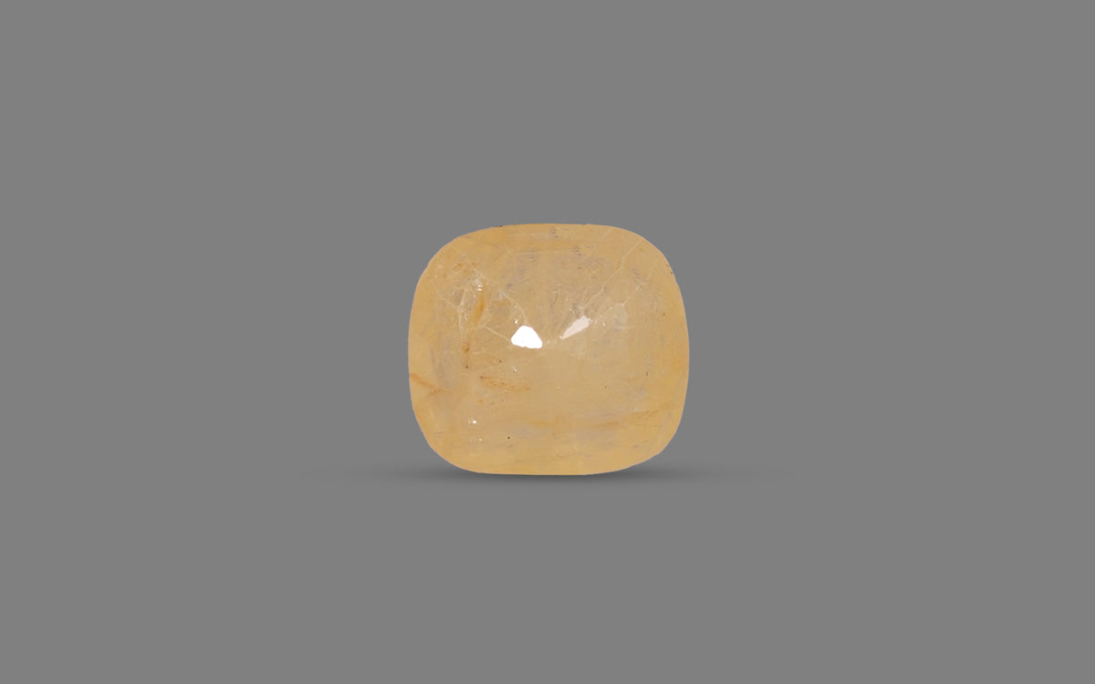 Yellow Sapphire (Pukhraj) – 3.3 Carat / 3.66 Ratti