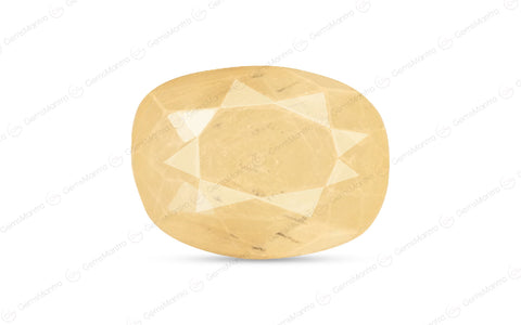 Yellow Sapphire (Pukhraj) – 5.13 Carat / 5.6 Ratti [GM03640]