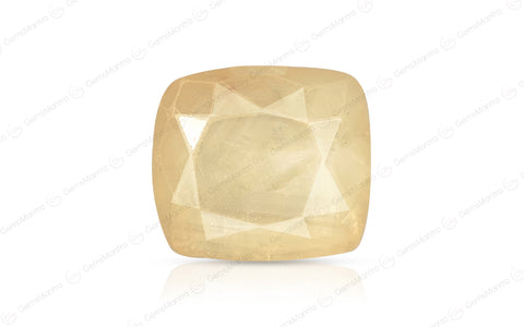 Yellow Sapphire (Pukhraj) – 7.86 Carat / 8.6 Ratti [GM03709]