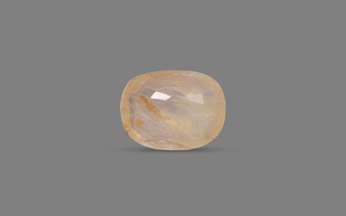 Yellow Sapphire (Pukhraj) – 4.6 Carat / 5.11 Ratti