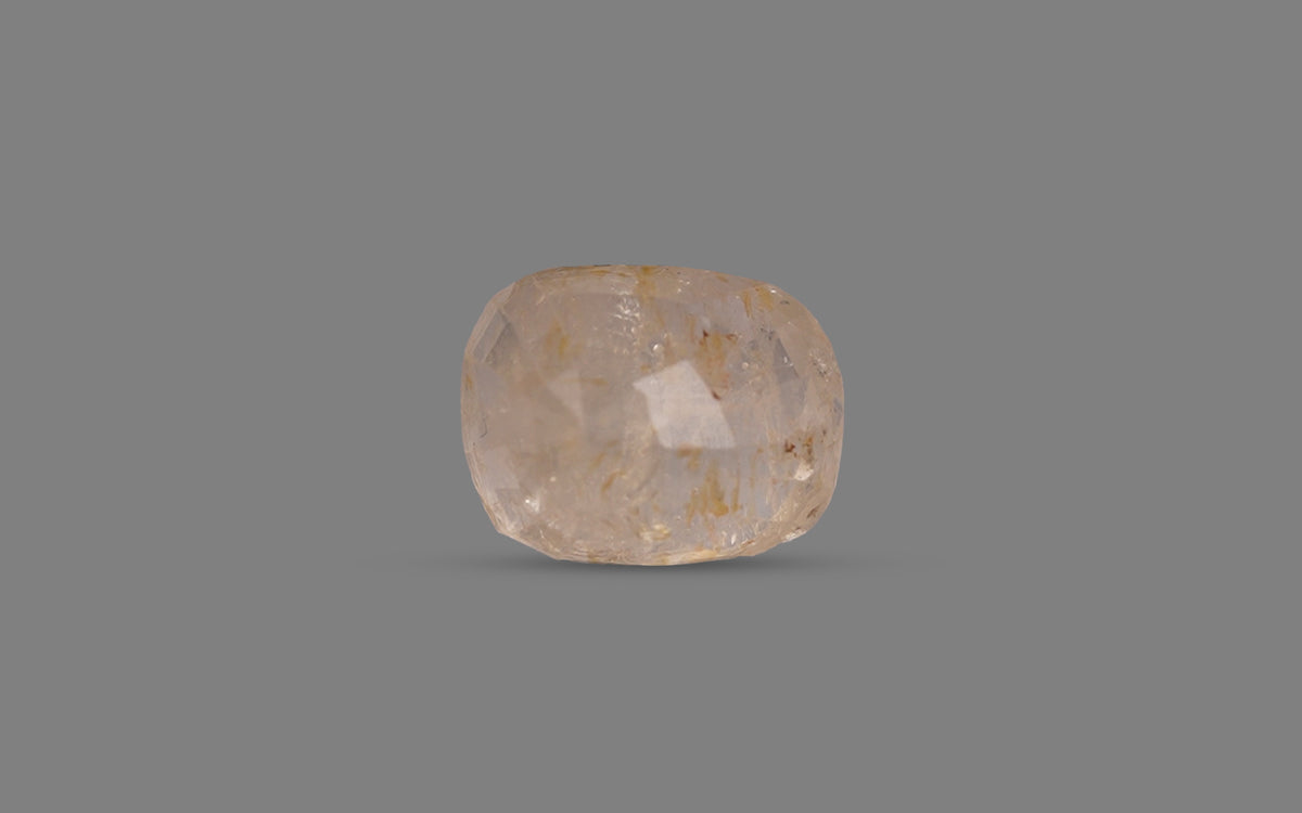 Yellow Sapphire (Pukhraj) – 5.38 Carat / 5.97 Ratti