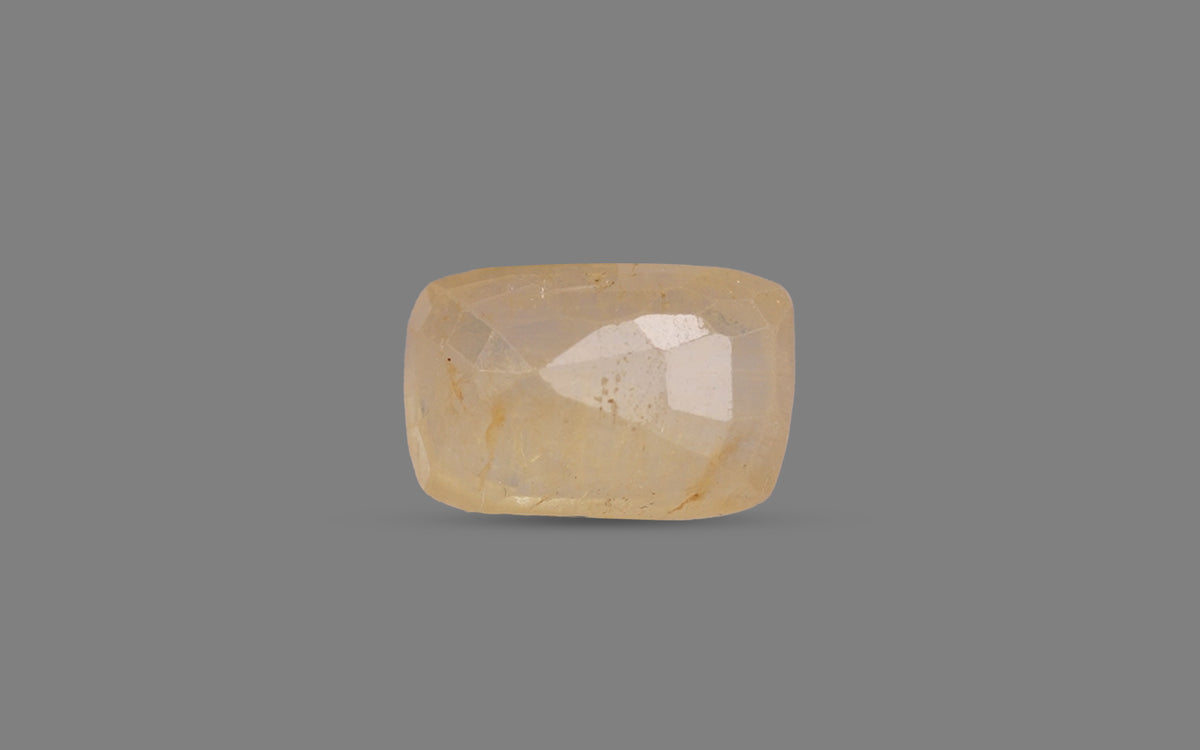 Yellow Sapphire (Pukhraj) – 4.67 Carat / 5.18 Ratti