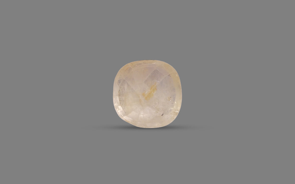 Yellow Sapphire (Pukhraj) – 5.73 Carat / 6.36 Ratti