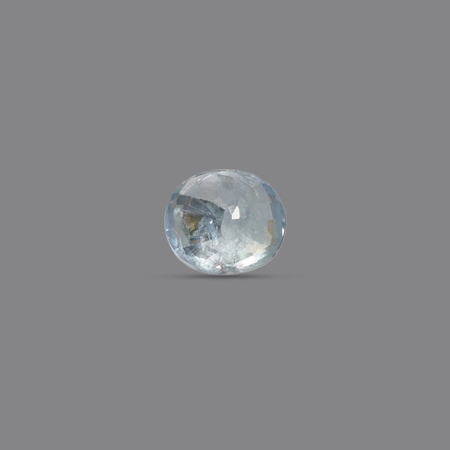 A natural blue sapphire from the store