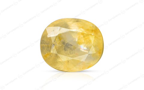 Yellow Sapphire (Pukhraj) – 5.68 Carat / 6.2 Ratti [GM08055]