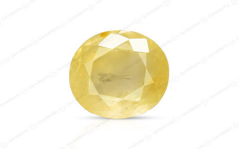 Yellow Sapphire (Pukhraj) – 5.66 Carat / 6.2 Ratti [GM08057]