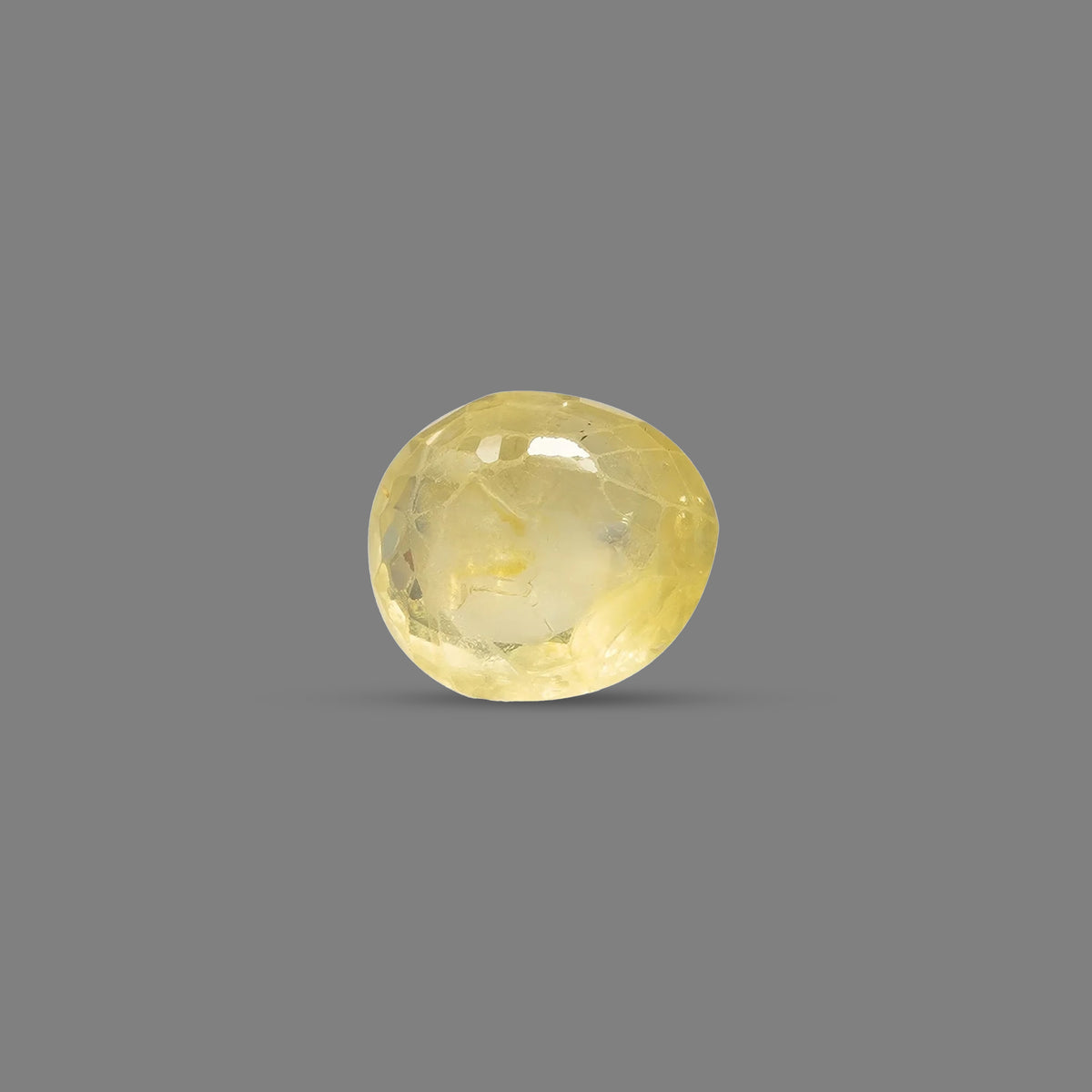 Yellow Sapphire (Pukhraj) – 4.75 Carat / 5.2 Ratti [GM08058]