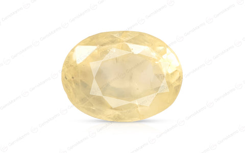 Yellow Sapphire (Pukhraj) – 6.45 Carat / 7.1 Ratti [GM08069]