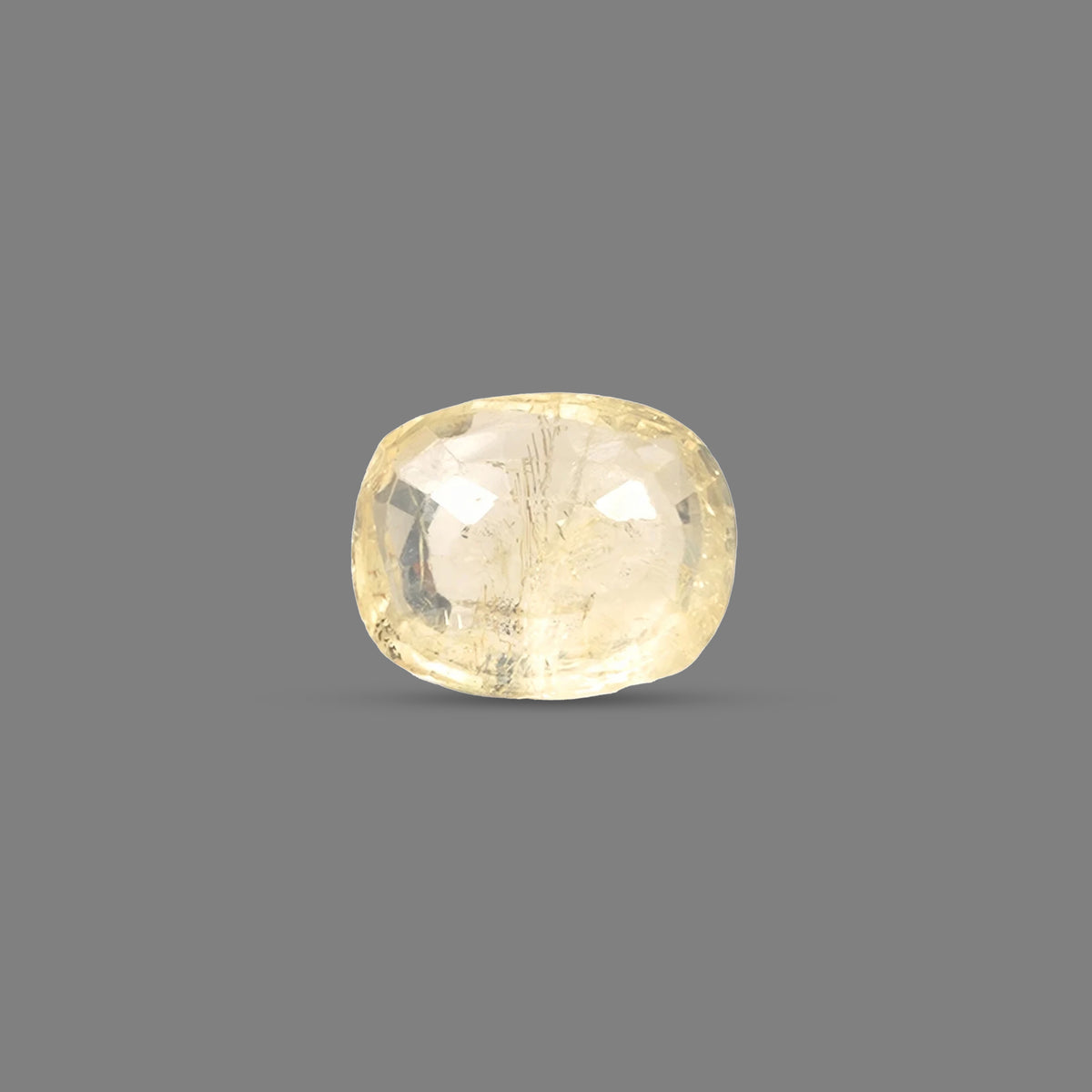 Yellow Sapphire (Pukhraj) – 4.70 Carat / 5.2 Ratti [GM08072]