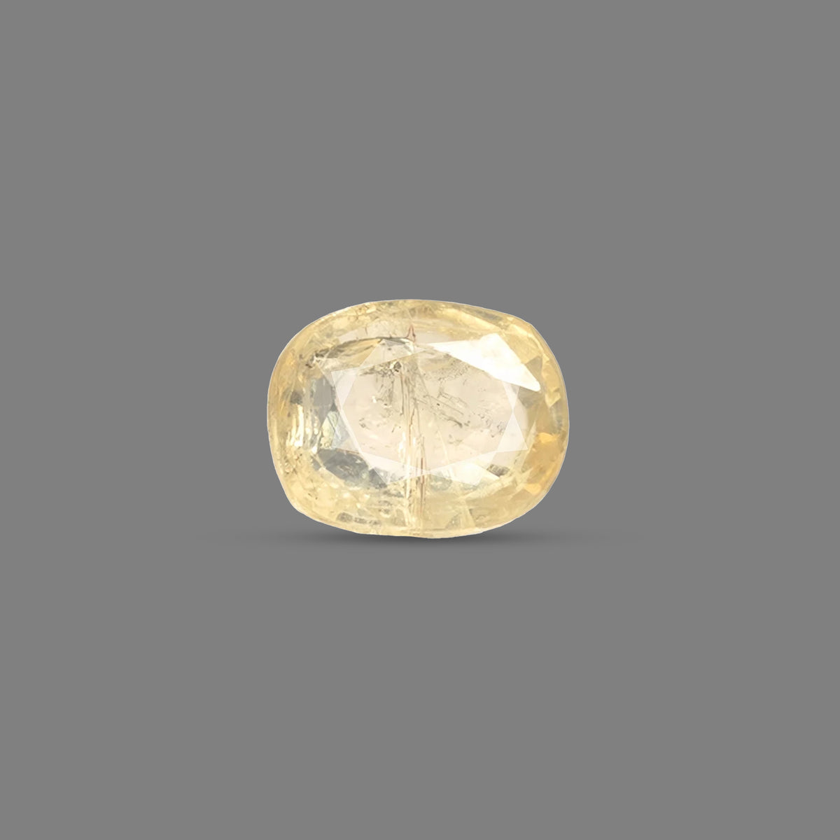Yellow Sapphire (Pukhraj) – 4.70 Carat / 5.2 Ratti [GM08072]
