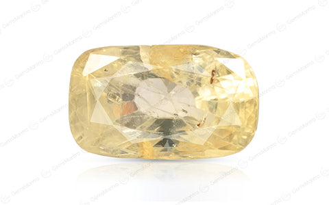 Yellow Sapphire (Pukhraj) – 4.62 Carat / 5.1 Ratti [GM08074]