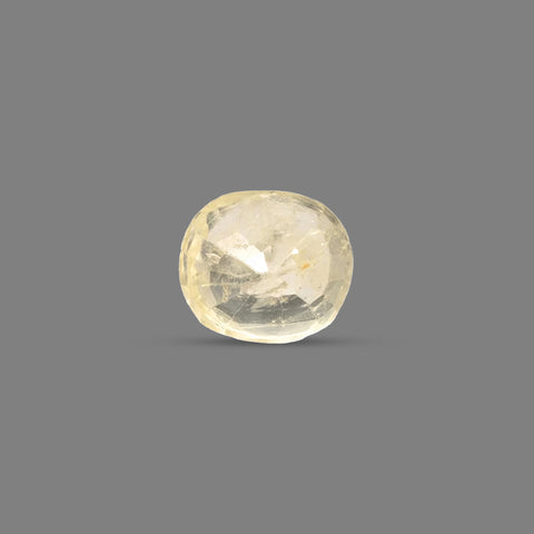 Yellow Sapphire (Pukhraj) – 4.67 Carat / 5.1 Ratti [GM08076]