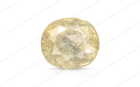 Yellow Sapphire (Pukhraj) – 4.67 Carat / 5.1 Ratti [GM08076]