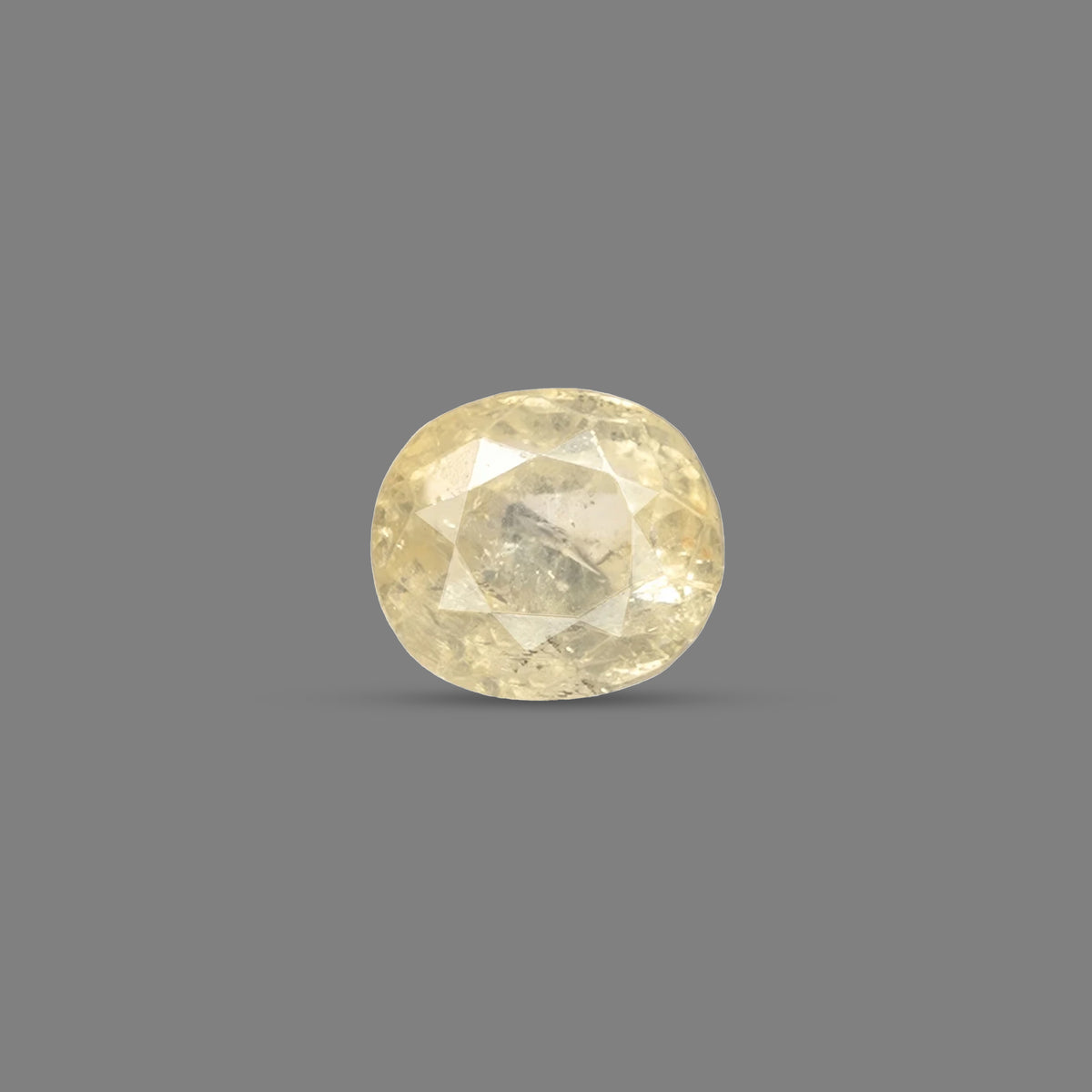 Yellow Sapphire (Pukhraj) – 4.67 Carat / 5.1 Ratti [GM08076]