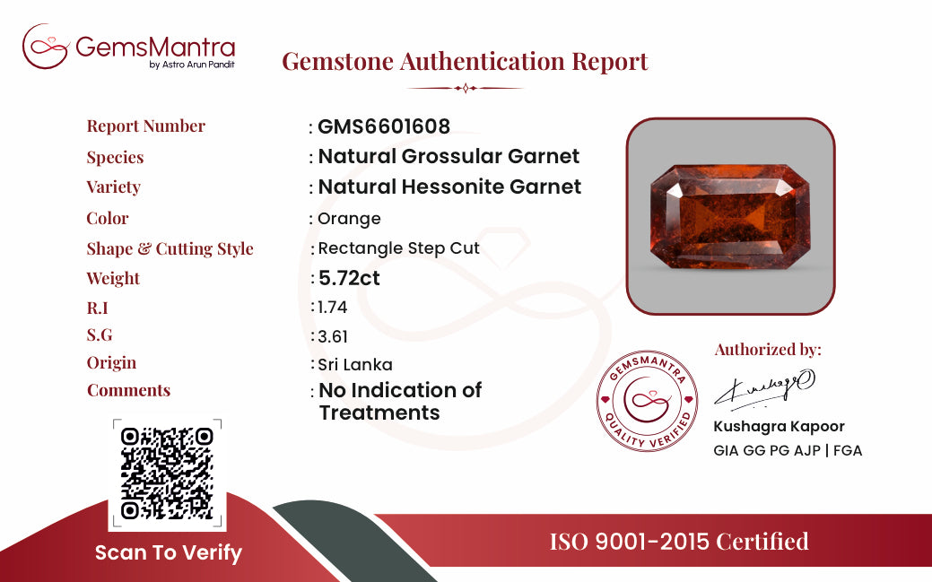 Gomed – 5.72 Carat / 6.3 Ratti [GM09226]