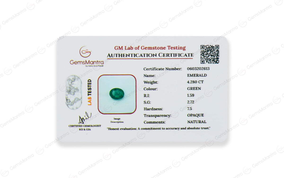 Certificate of authenticity