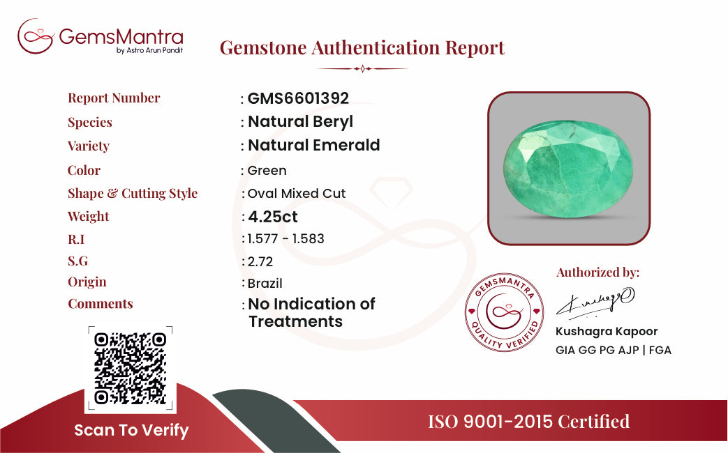Certificate of authenticity