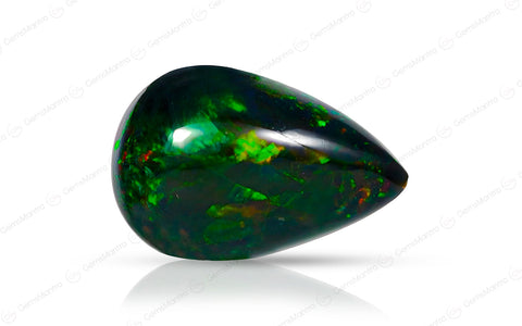 Black Opal (Treated) – 5.15 Carat / 5.7 Ratti [GM09487]