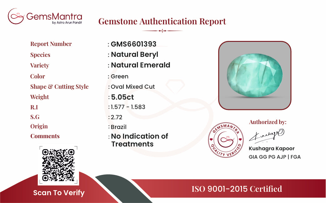 Certificate of authenticity