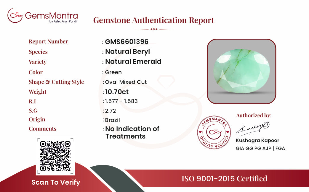 Certificate of authenticity