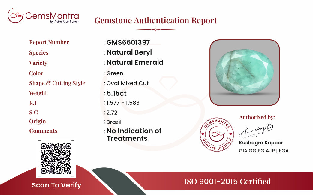 Certificate of authenticity