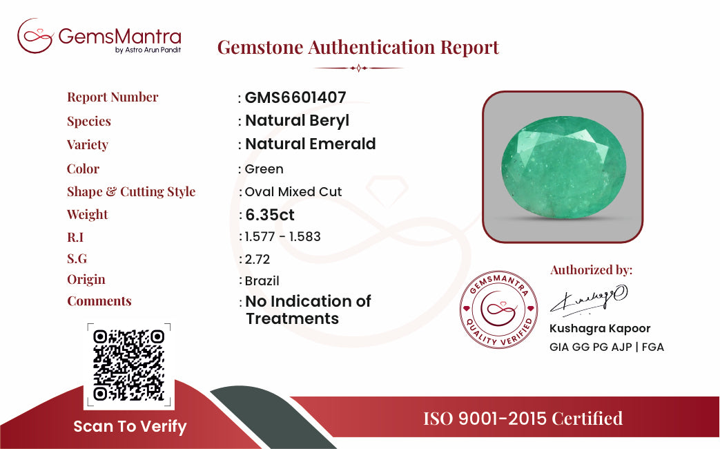 Certificate of authenticity