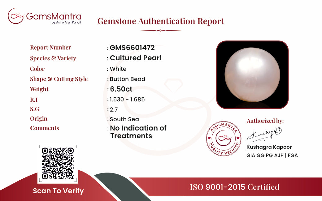 Pearl - 6.5 Carats
