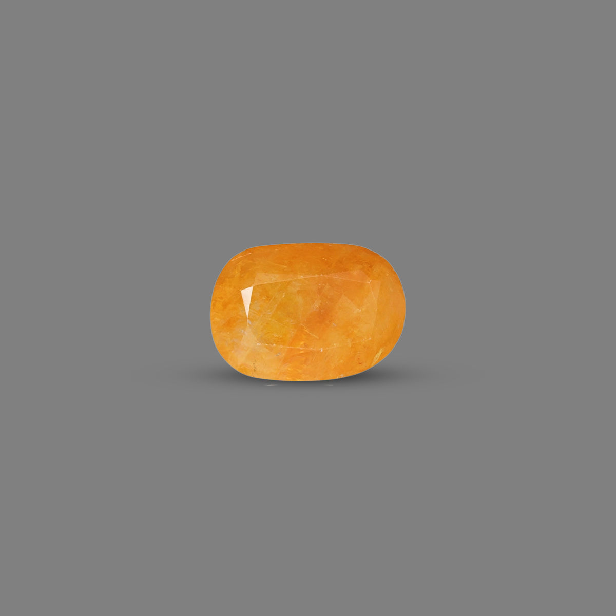 Yellow Sapphire (Pukhraj) – 12.6 Carat / 13.9 Ratti [GM09662]