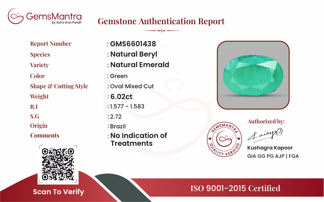 Certificate of authenticity