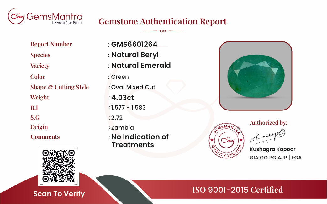 Certificate of authenticity