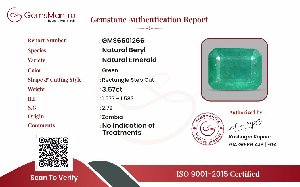 Certificate of authenticity
