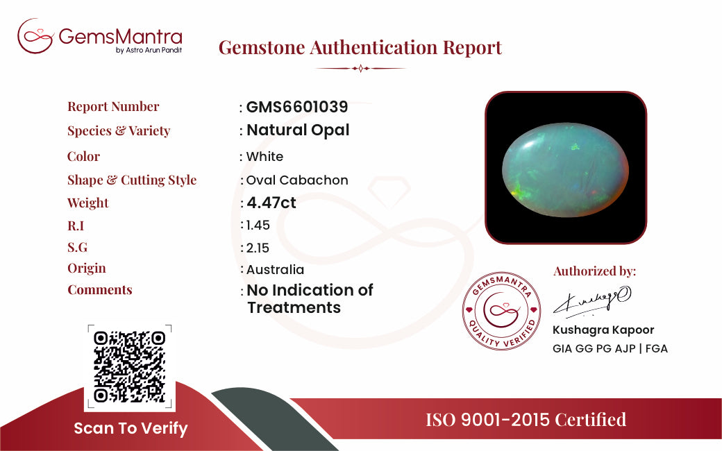 Opal - 4.47 Carats