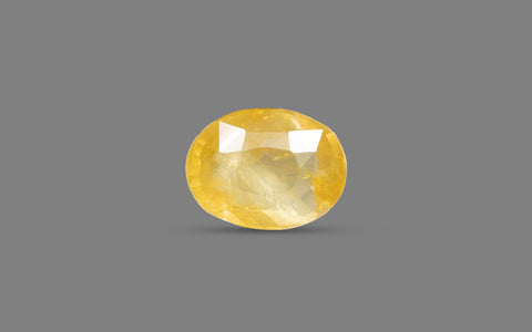 Yellow Sapphire (Pukhraj) – 5.50 Carat / 6.0 Ratti [GM10089]