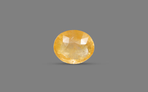 Yellow Sapphire (Pukhraj) – 7.52 Carat / 8.3 Ratti [GM10091]