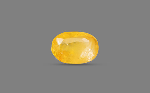 Yellow Sapphire (Pukhraj) – 5.96 Carat / 6.6 Ratti [GM10107]