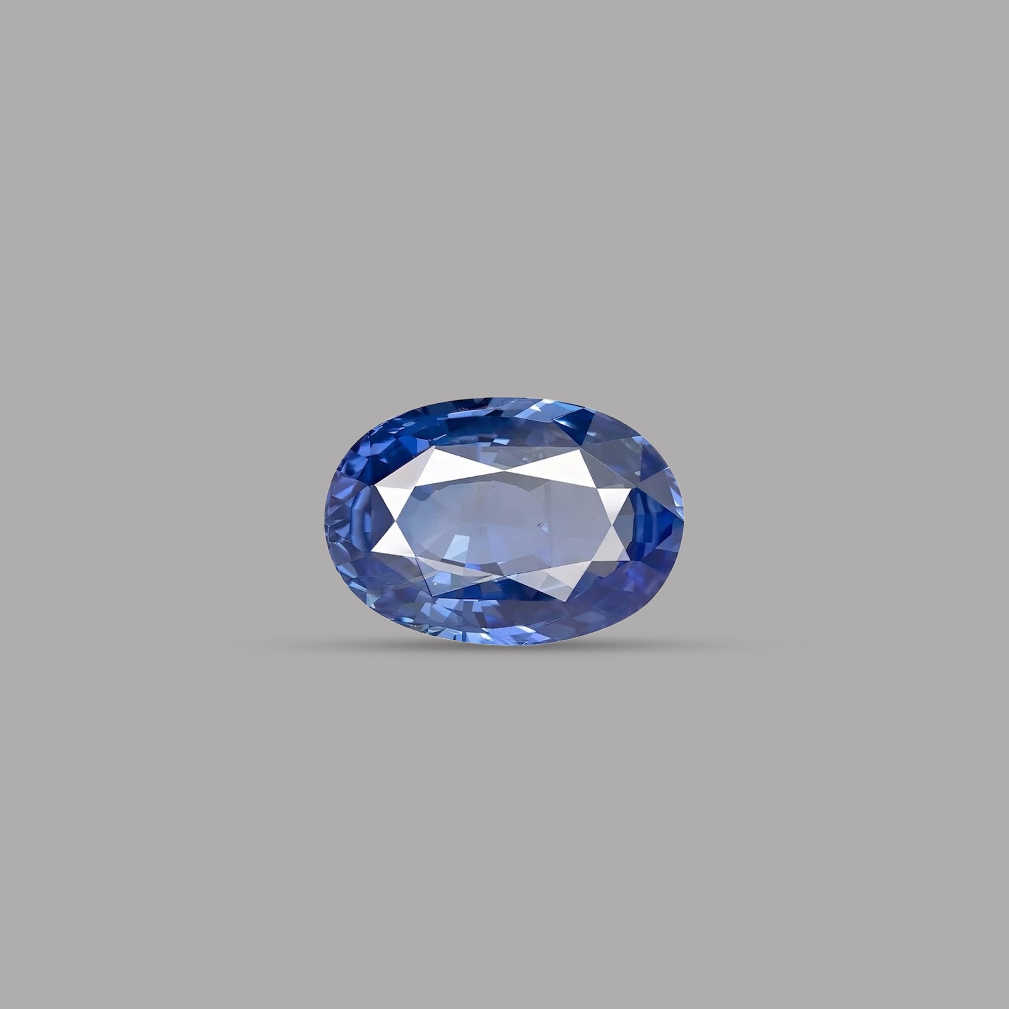 Natural Blue Sapphire GM_068, product-only front view