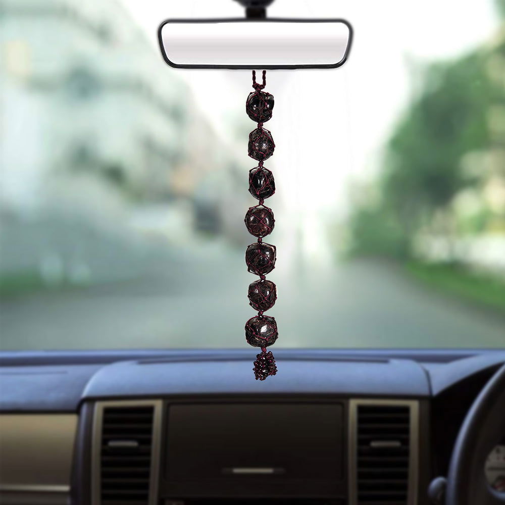 Garnet Tumbled Hanging - Gemsmantra