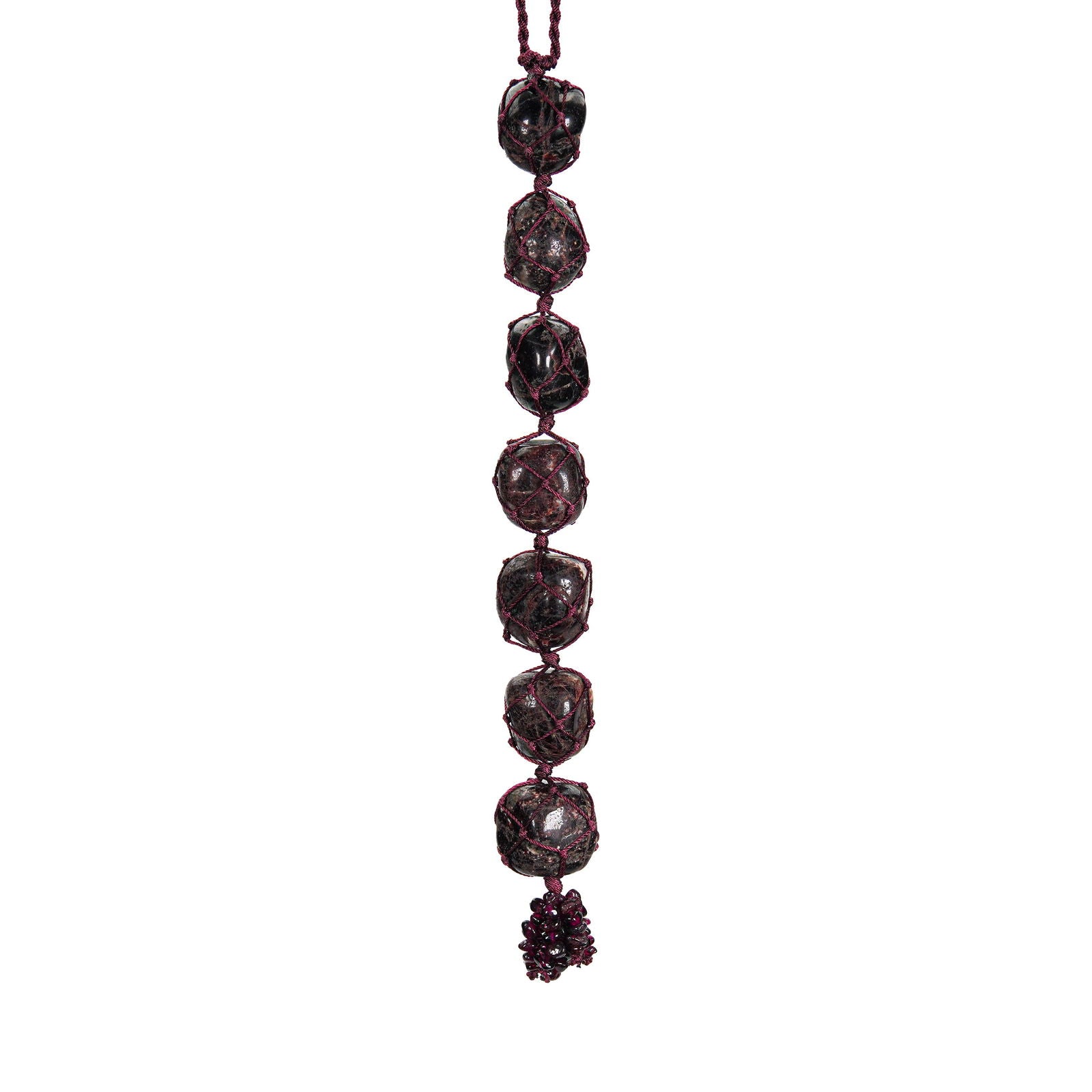 Garnet Tumbled Hanging - Gemsmantra