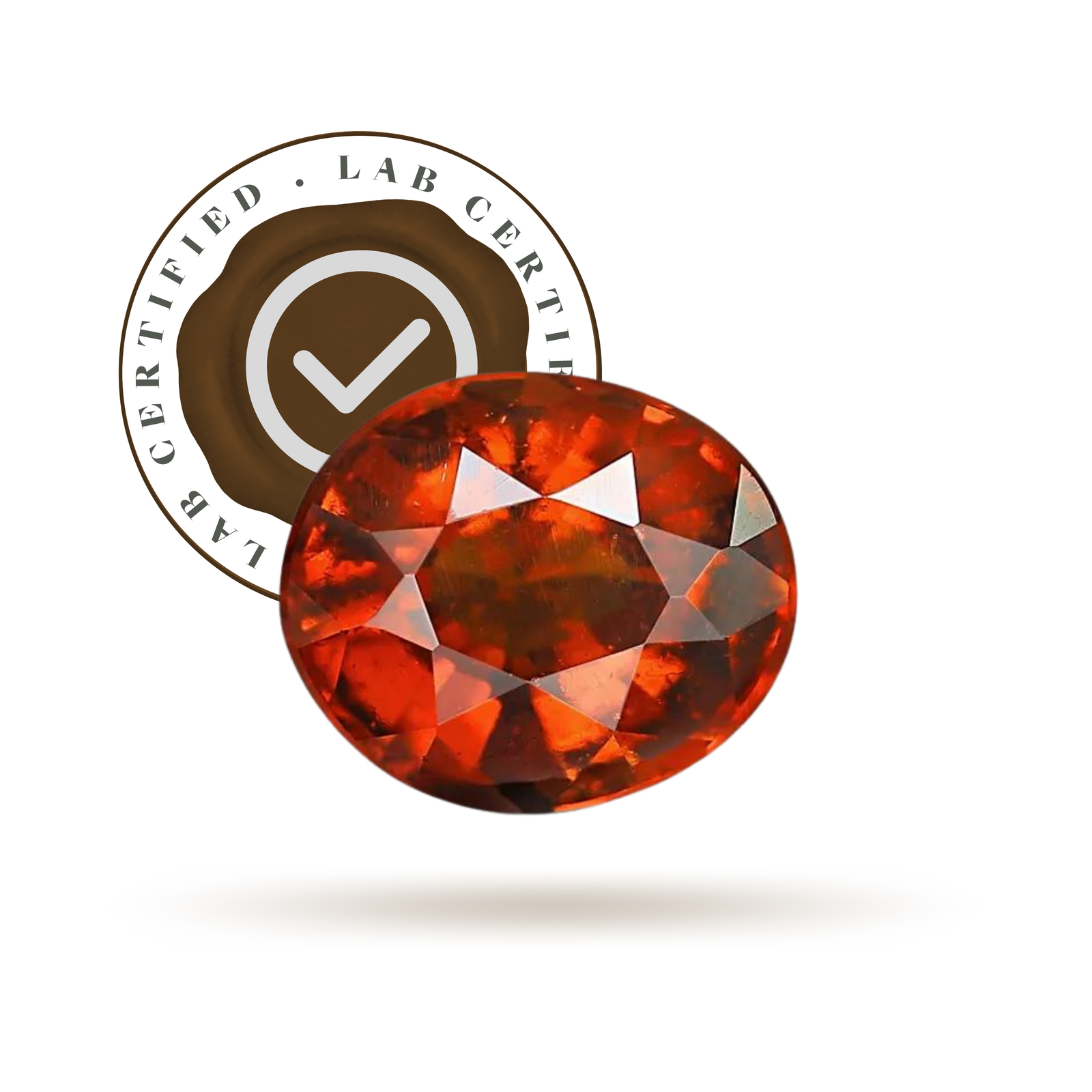 Gomed-Hessonite (8 Ratti) - Gemsmantra