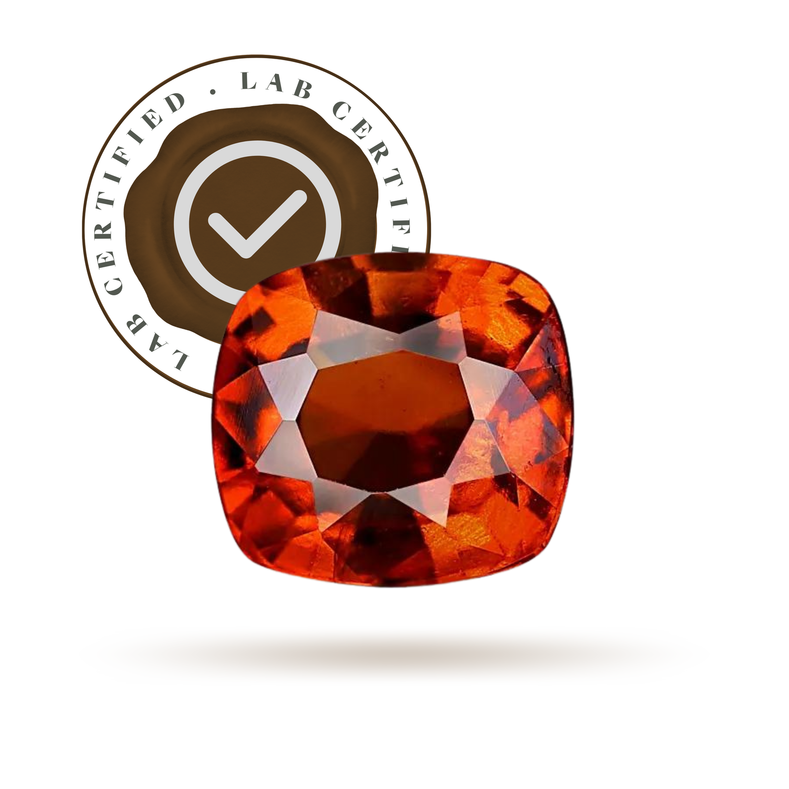 Gomed-Hessonite Luxury (6 Ratti) - Gemsmantra