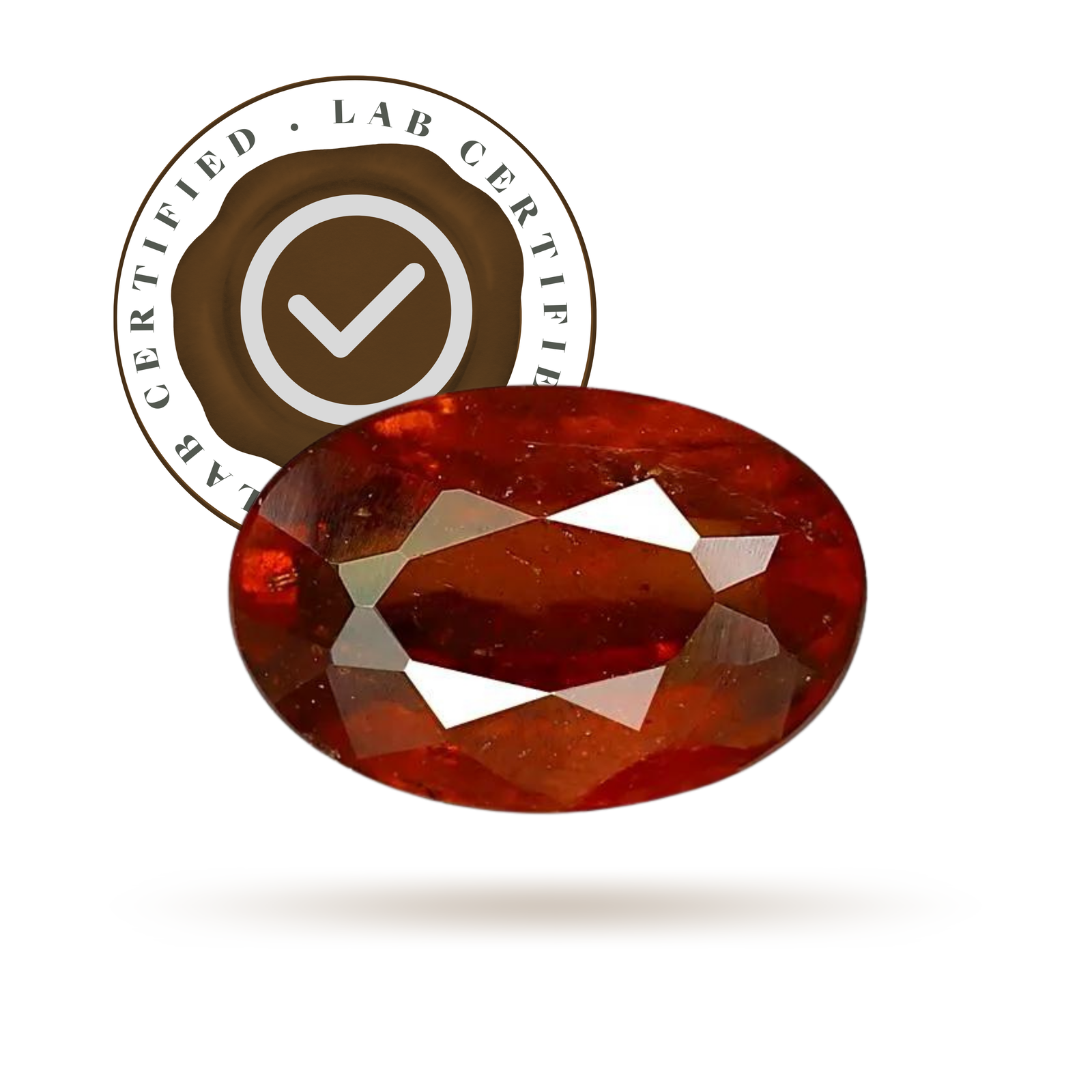 Gomed-Hessonite Premium (5 Ratti) - Gemsmantra