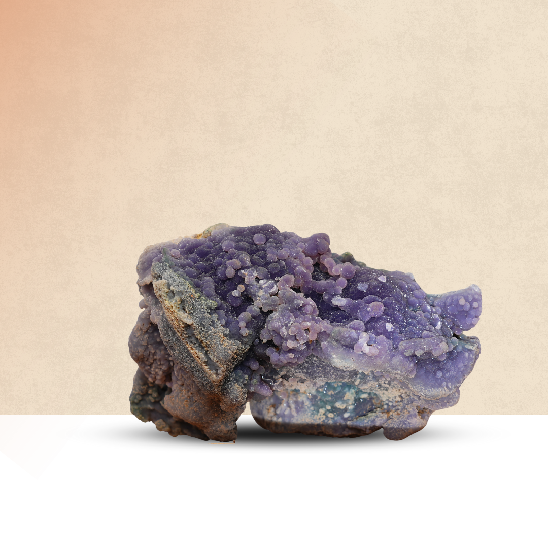 Grape Agate Raw Stone - Gemsmantra