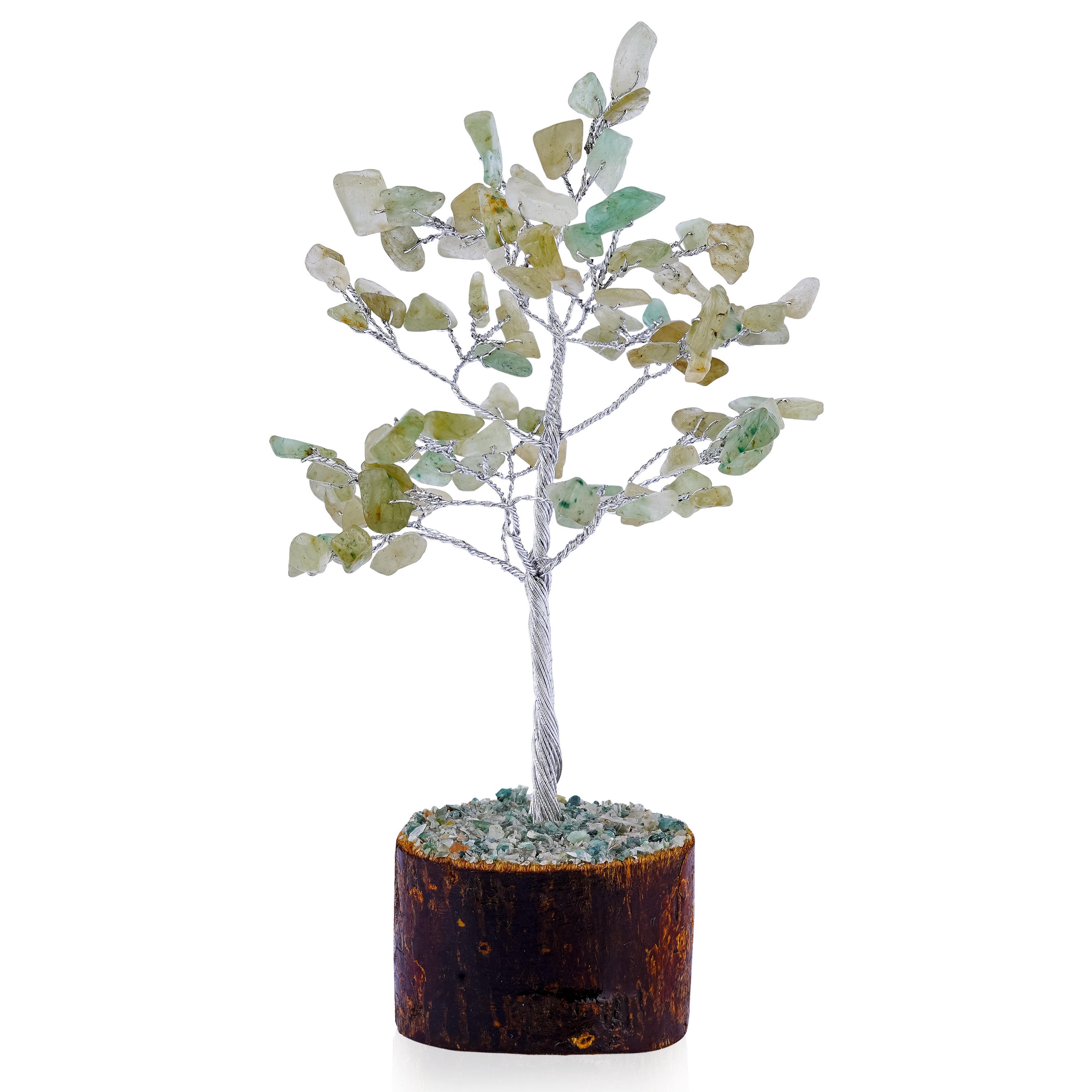 Small Green aventurine Crystal Tree