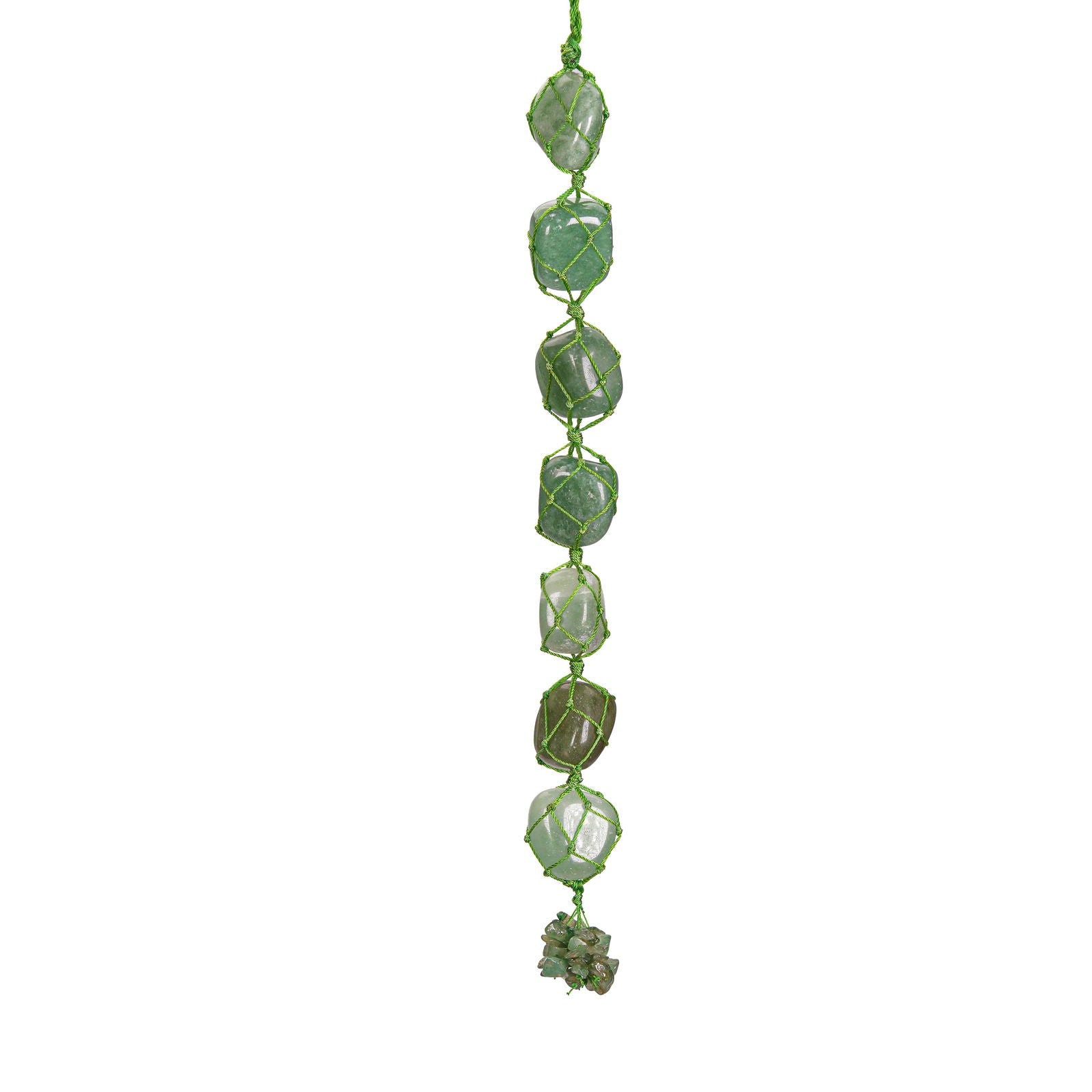 Green Aventurine Tumbled Hanging - Gemsmantra