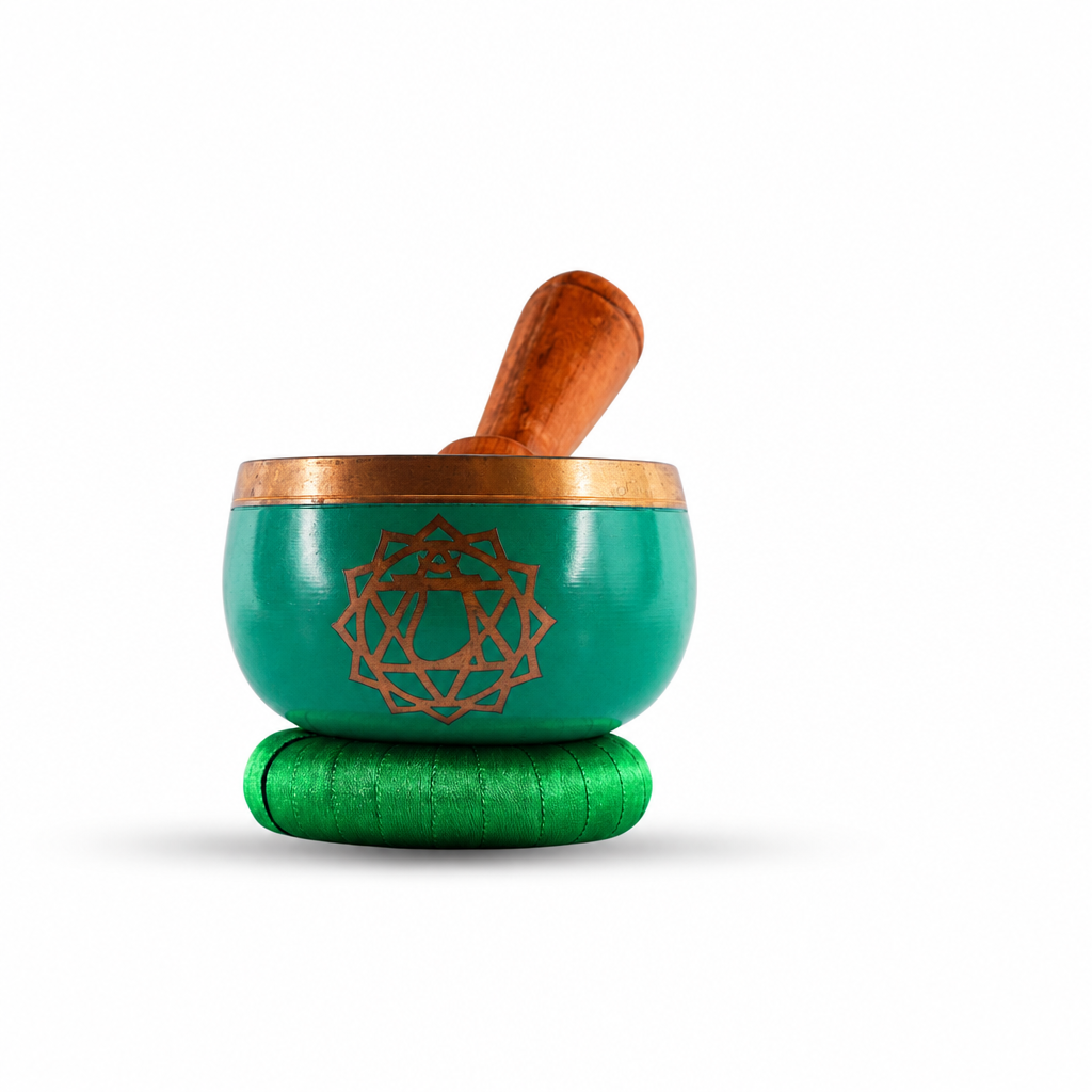Heart Chakra Singing Bowl - Gemsmantra