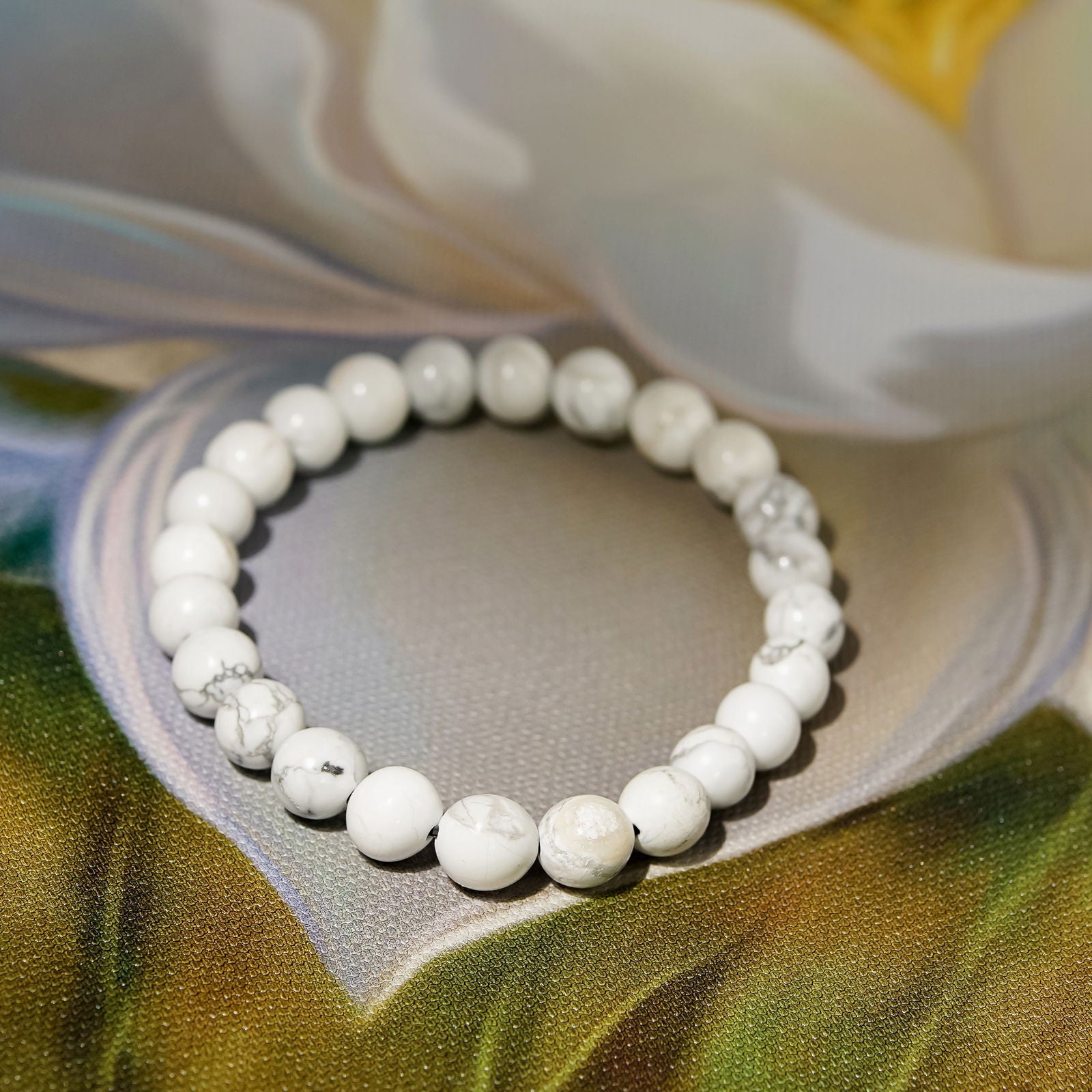 Howlite Bracelet - Gemsmantra