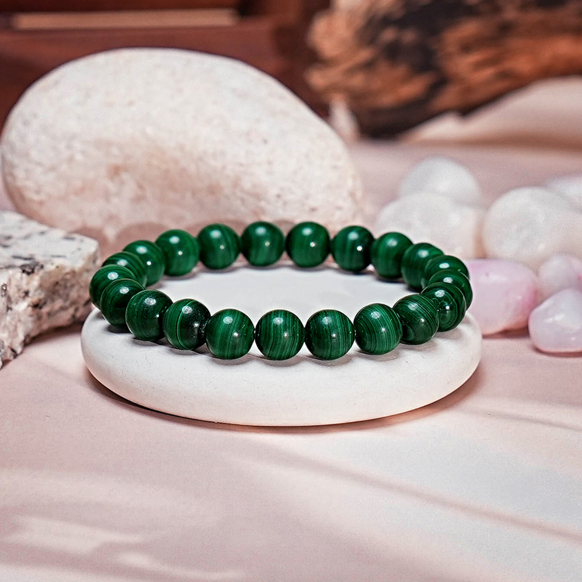 Malachite Bracelet – Transformation & Balance